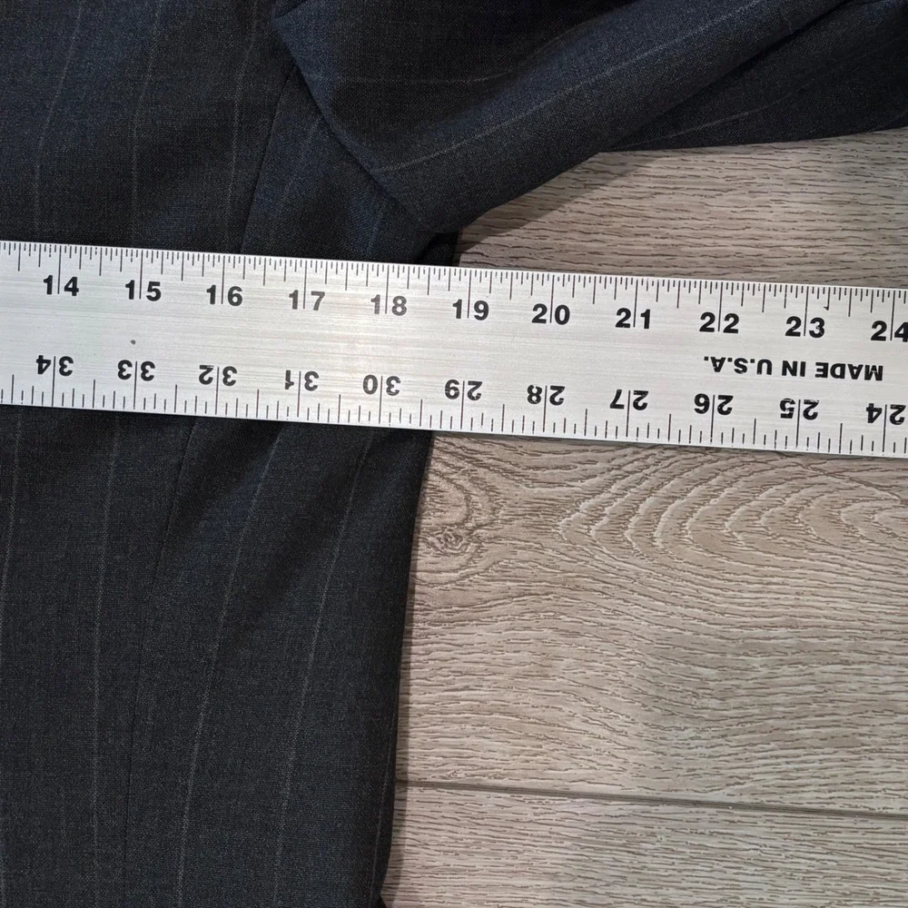 Polo University Club Ralph Lauren Blazer Mens 42R Gray Pinstripe Wool Jacket